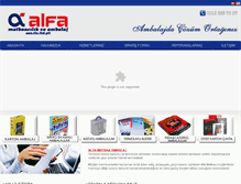 Tablet Screenshot of alfamatbaa.com